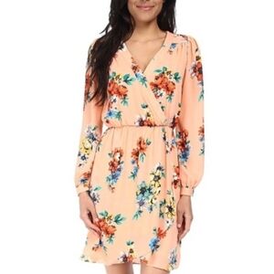 Brigitte Bailey Floral Long Sleeve Dress